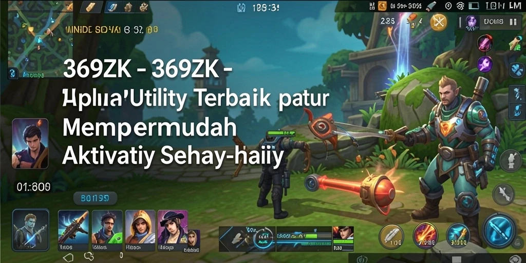 Screenshot utama 369ZK menampilkan antarmuka aplikasi Utility yang intuitif.
