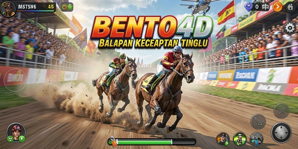 Tampilan gameplay yang mendebarkan di BENTO4D.