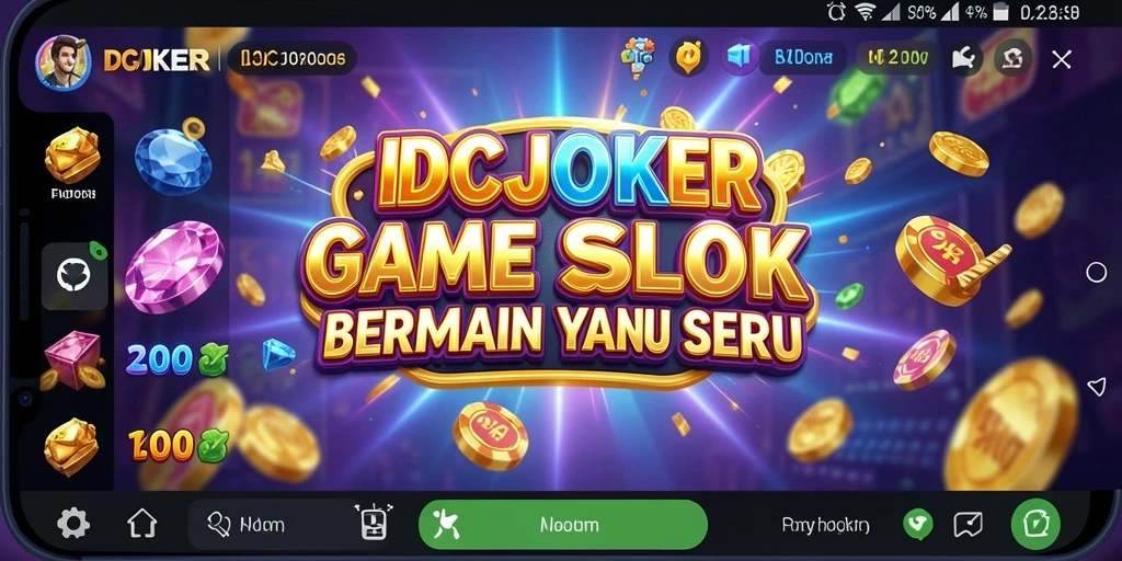 Screenshot IDCJOKER menampilkan gameplay Slot yang seru dan interaktif.