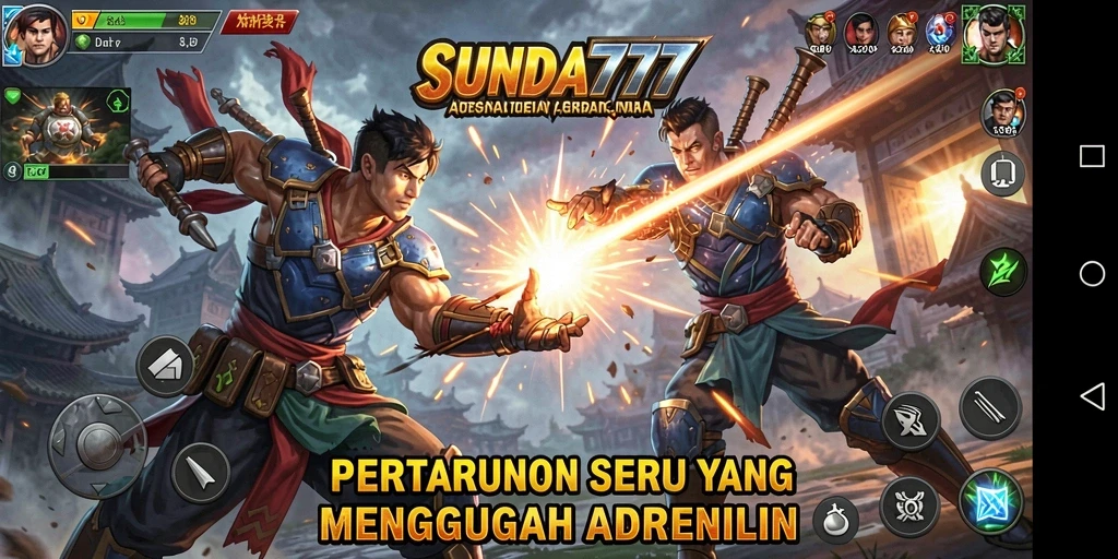 Gameplay SUNDA777 yang mendebarkan saat bertarung.